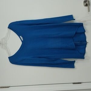 930 NWT Ophelia Roe blue high low sweater